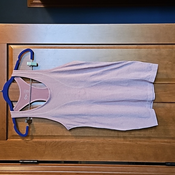 ZYIA Tops - ZYIA Poppy Copper Charged Athletic Racerback Tank